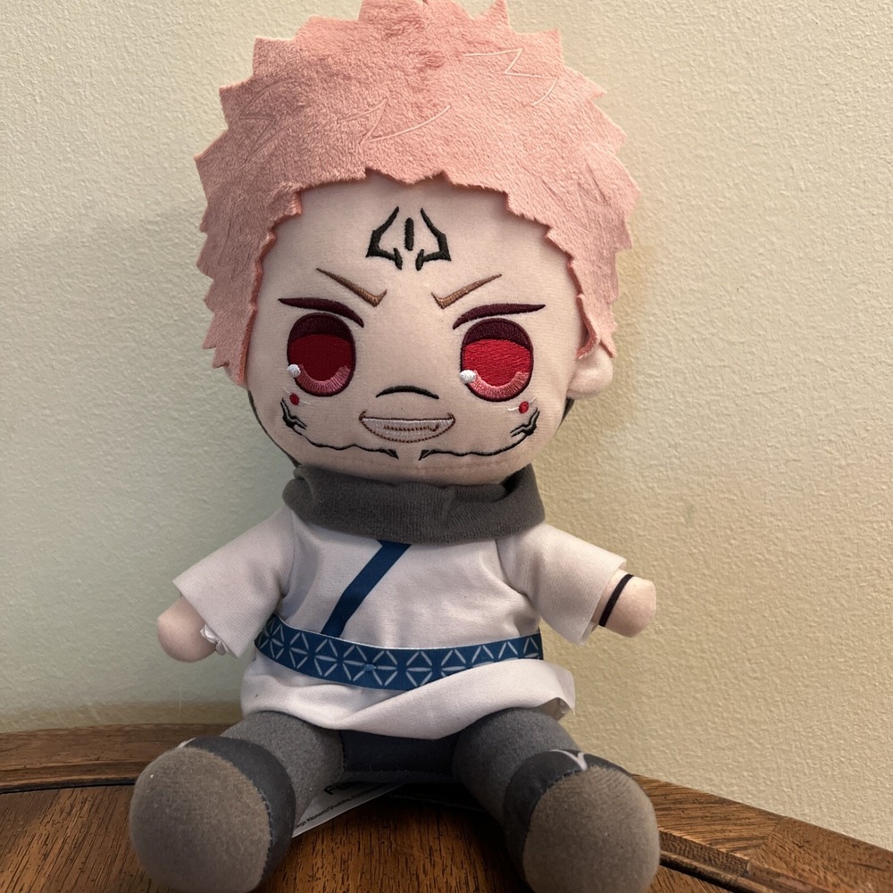 RARE FuRyu Jujutsu Kaisen Ryomen Sukuna Plush Doll 10"